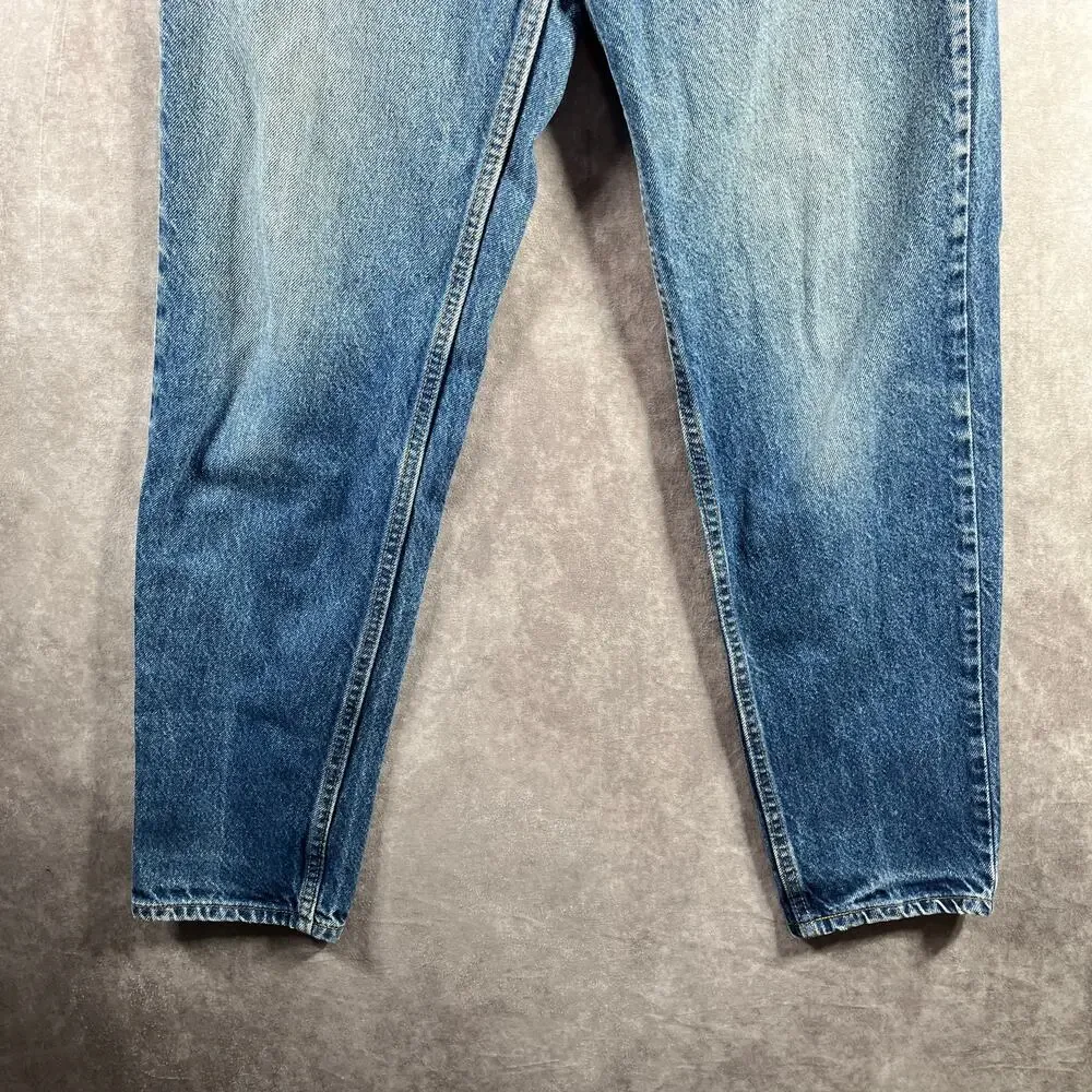 Vintage Levi's 550 Jeans Mens 31X32 Orange‎ Tab Medium Wash Relaxed Fit Tapered